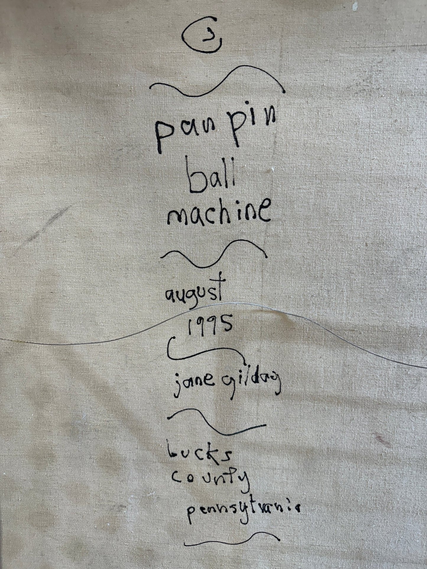 Pinball Machine - Jane Gilday - 1195 - The Artful