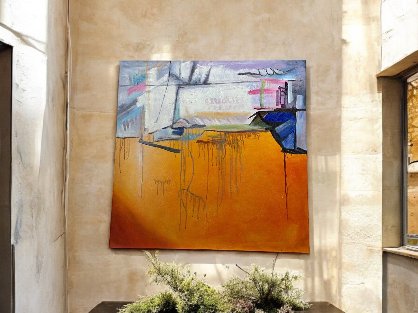 Spectral Cascade - Abstract Oil - 1286 - The Artful