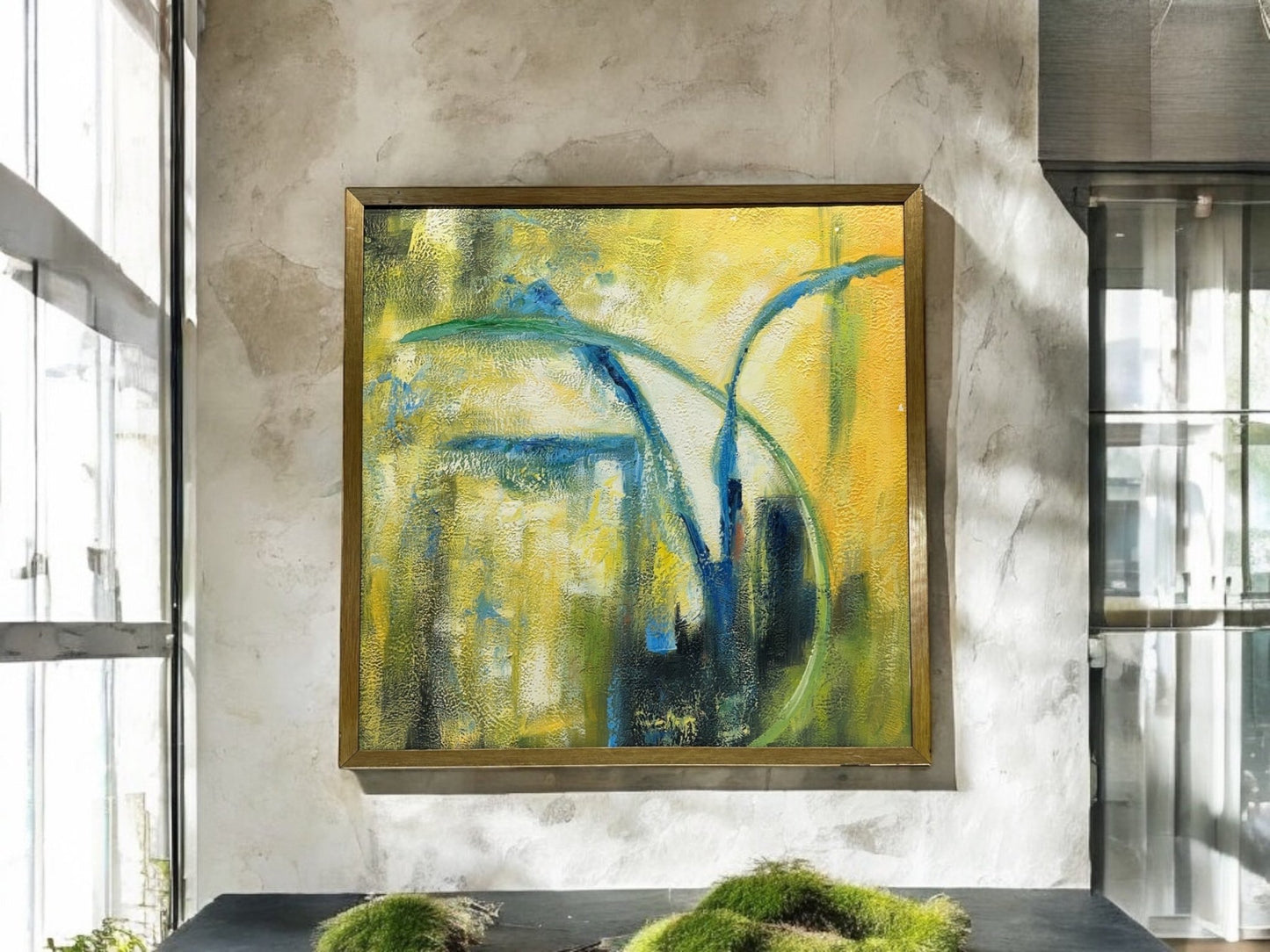 Dancing Fountain - Oil on canvas - 1295 - The Artful