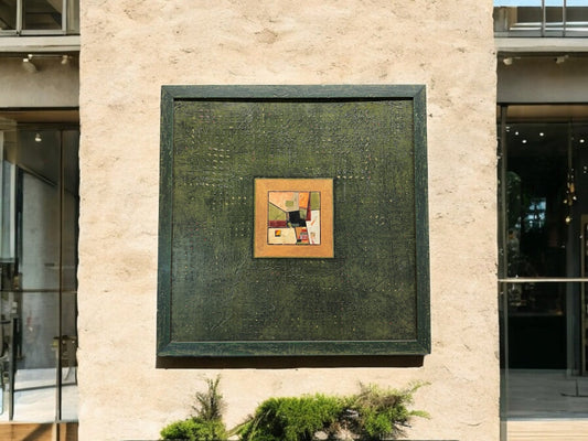 Patterns - Collage on board - 1267 - The Artful