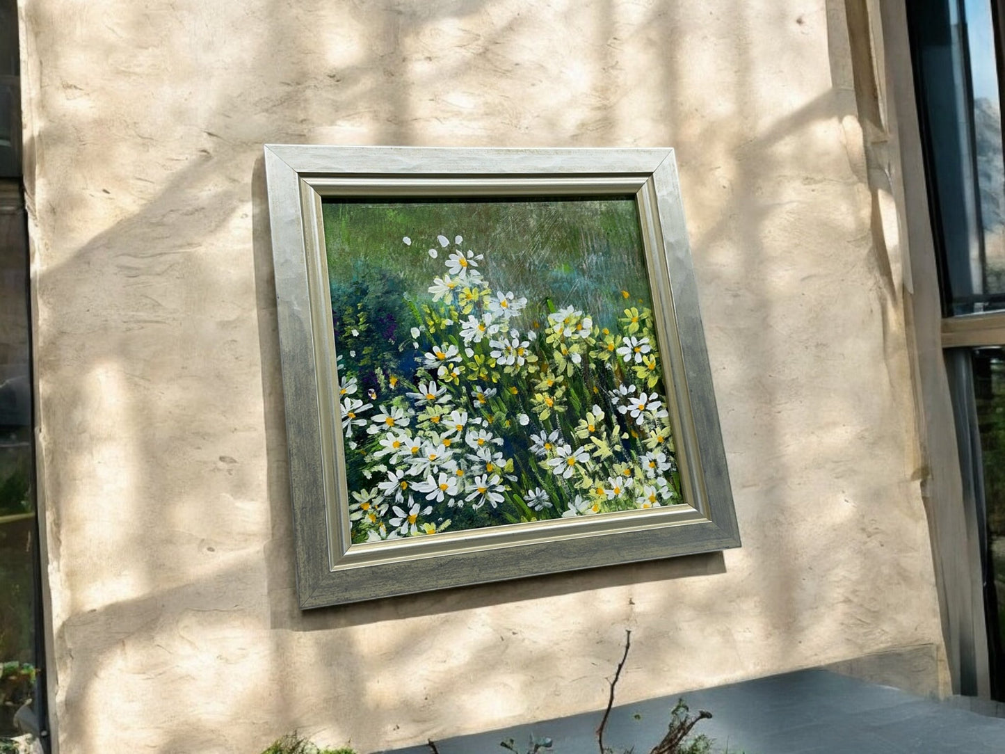 Time for Dasies Two - Acrylic on Panel - 1276 - The Artful