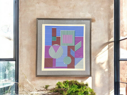 LE Screenprint - Victor Vasarely - 1250 - The Artful