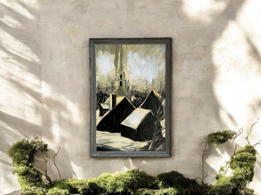 Chapel in Snow - Ray Souza - 1232 - The Artful