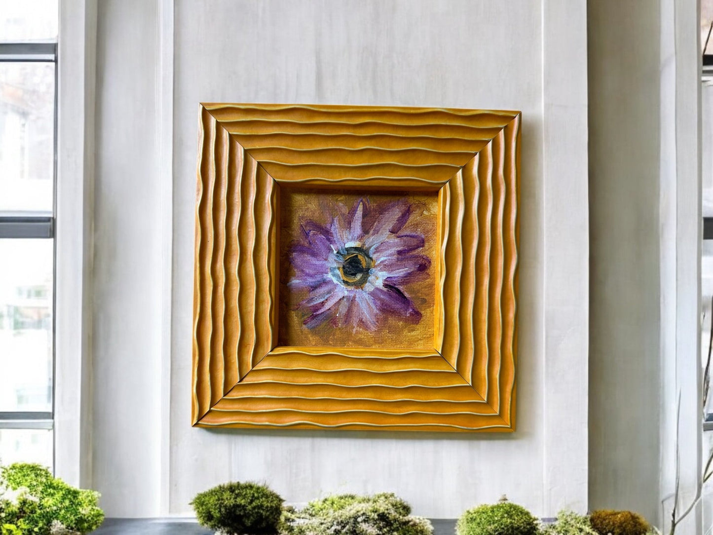Daisy - Oil on Board - 1217 - The Artful