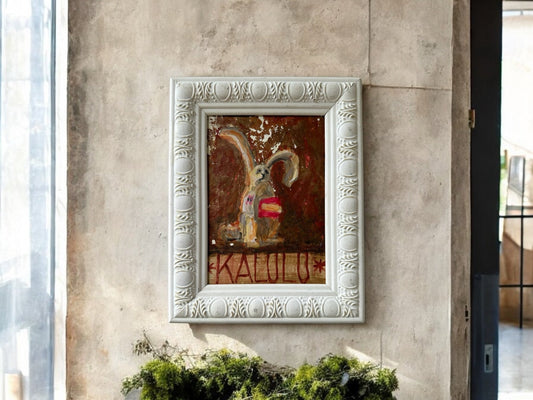 Kalulu- Oil on Board - 1218 - The Artful