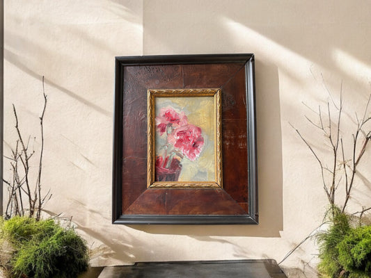 Pink Petals - Oil on Board - #1221
