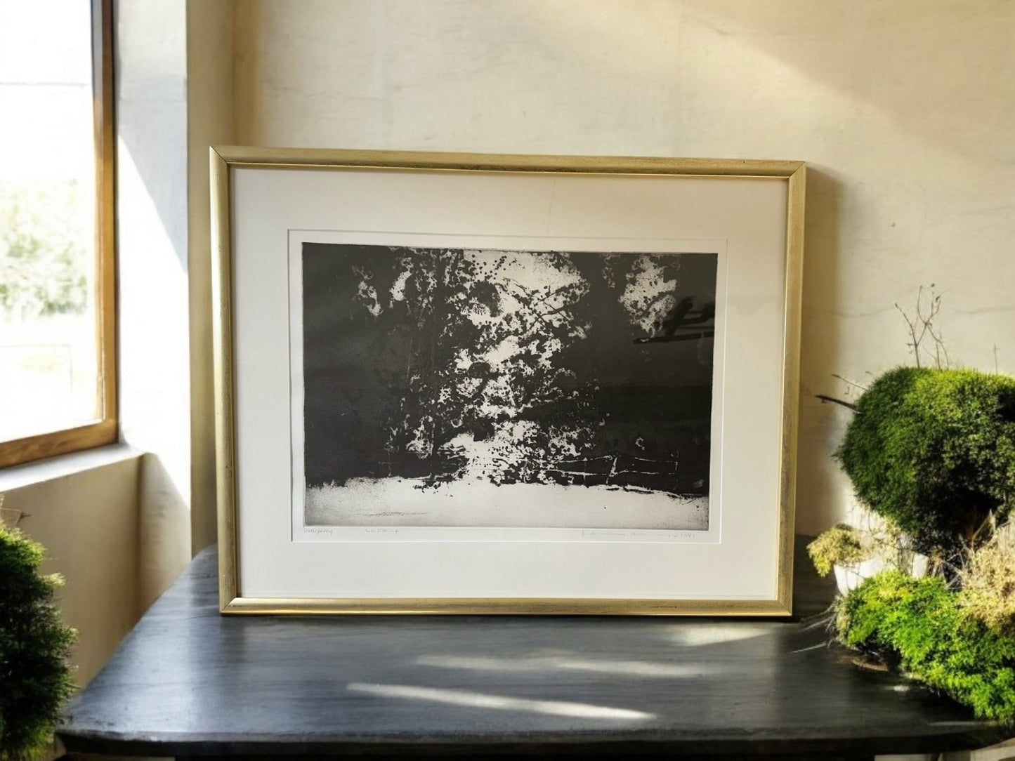 Waterperry - 1981 Etching - 1201 - The Artful