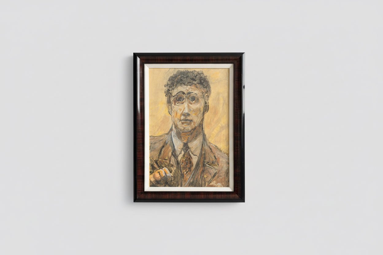 Ed Hartman - The Professional - Oil on paper - The Artful