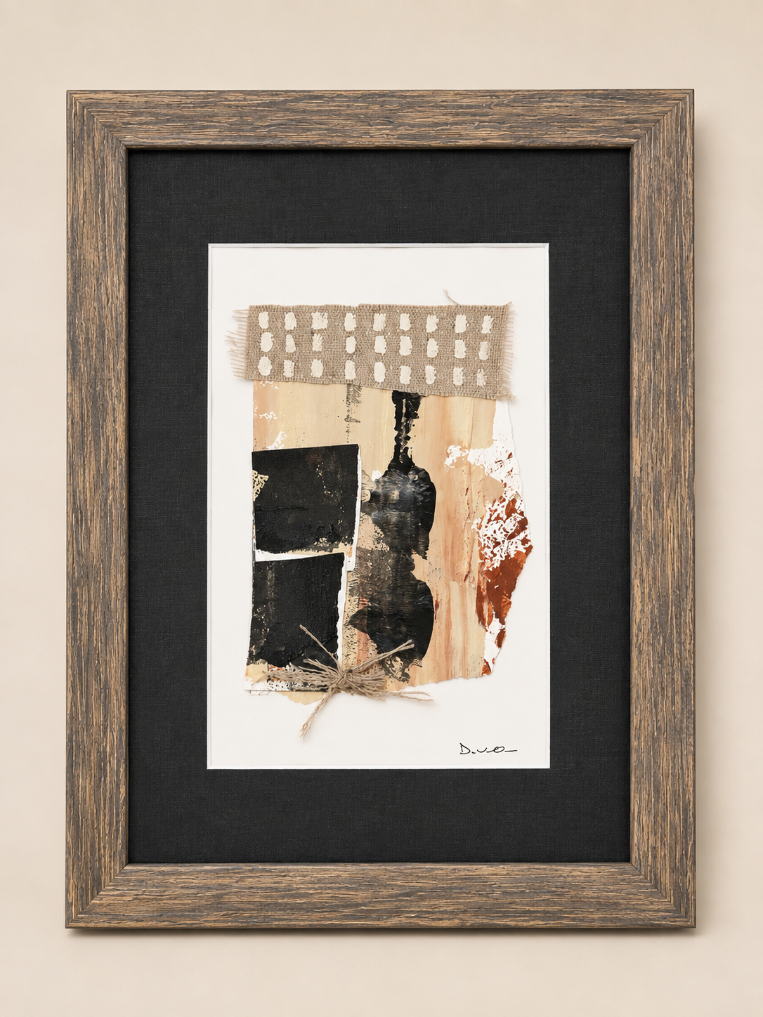 Moments with Materials Series - Daniel Van Osten - Mixed Media - 1685