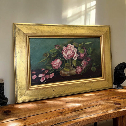 Roses - Oil Painting - #1404 - The Artful