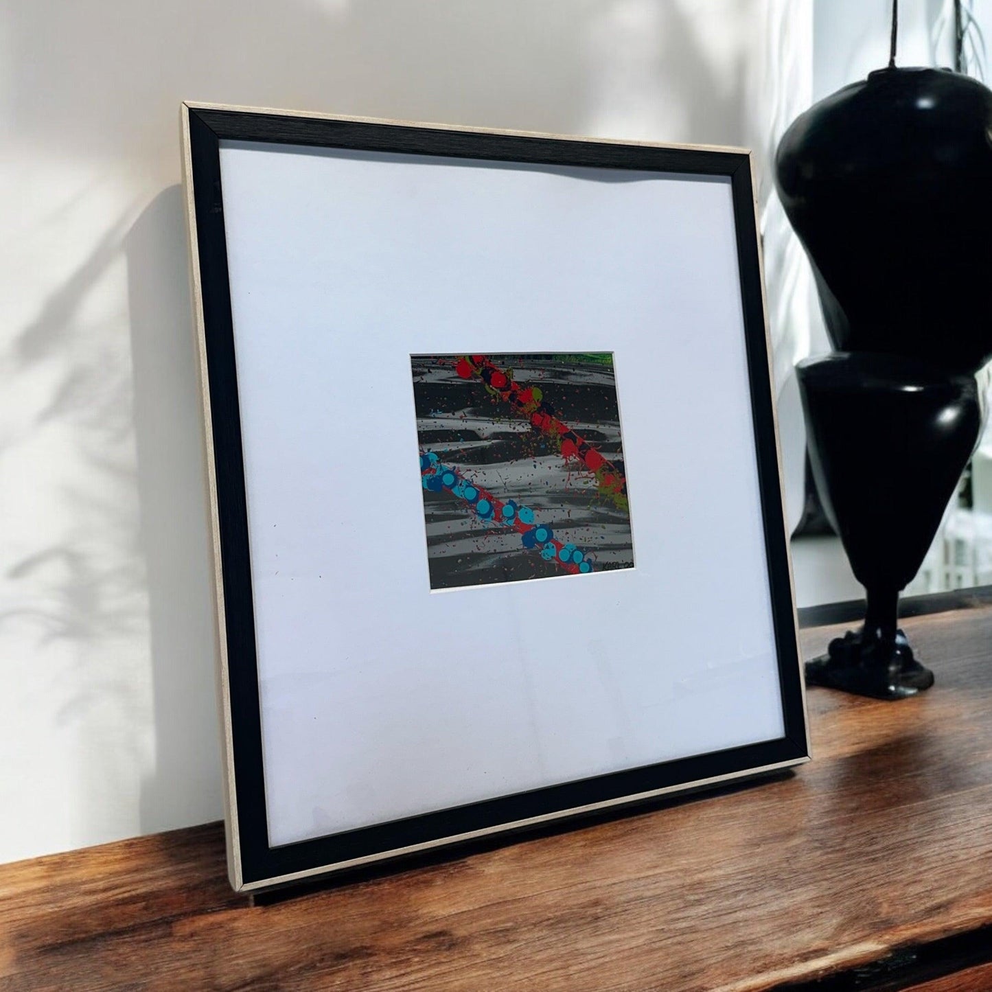 Mid Century Abstract  - #1385 - The Artful