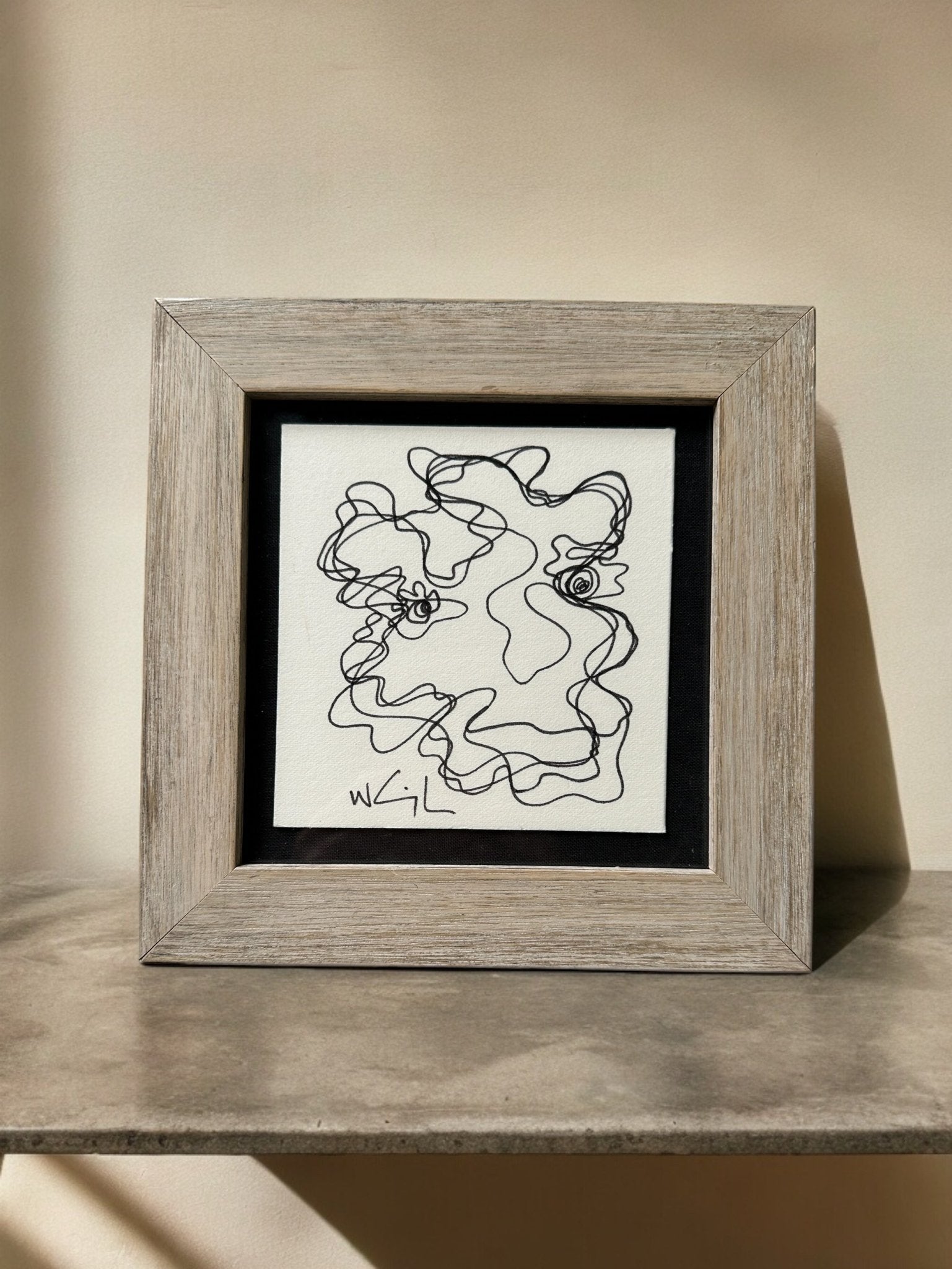 Scribble Faces - Wayne Cunningham - 1082 - The Artful
