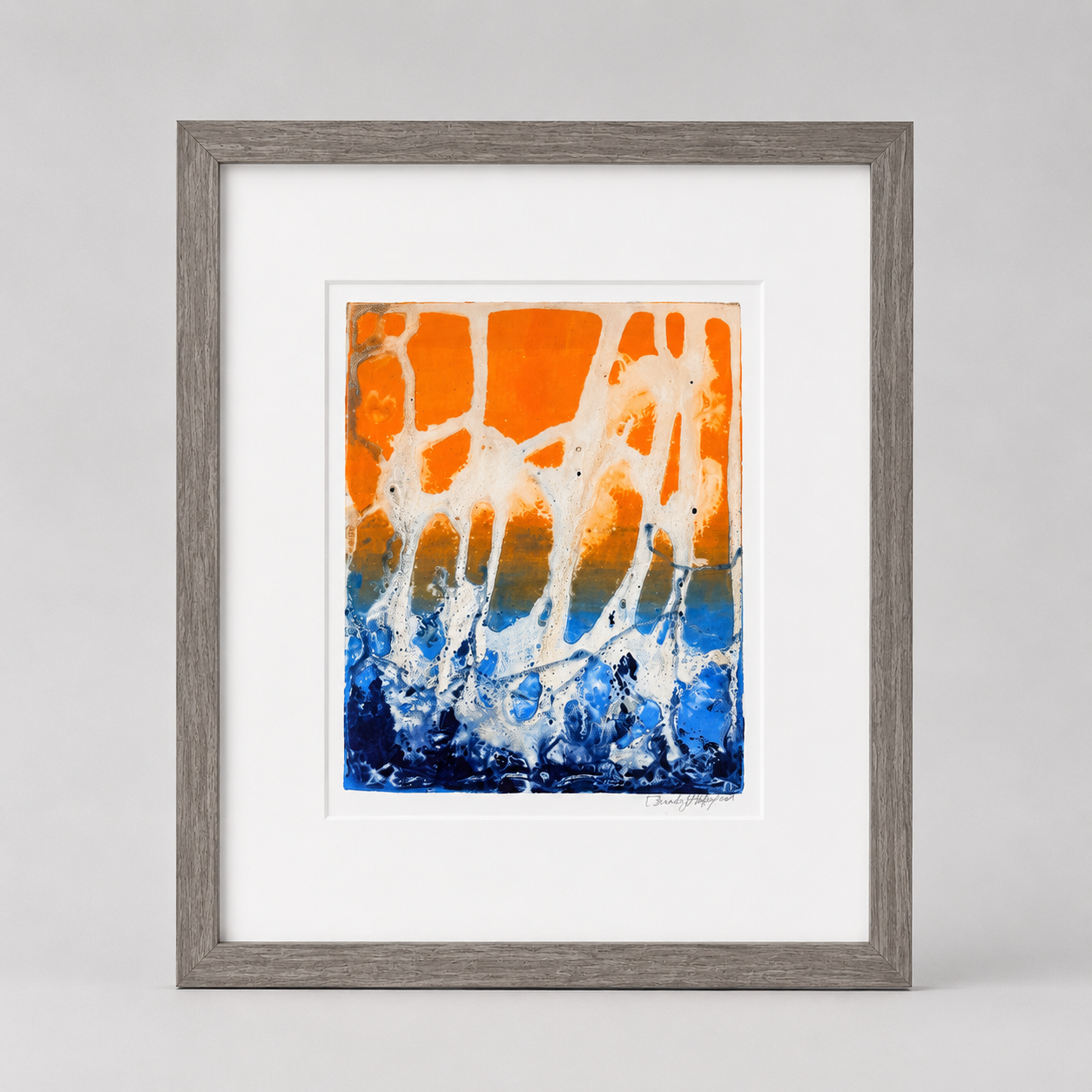 Aquatic Rhythms by Carole Myers | Original Abstract Art #2471