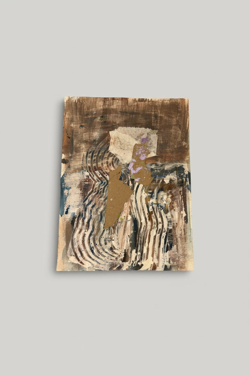 Wonders Collage - Mixed media on paper - The Artful