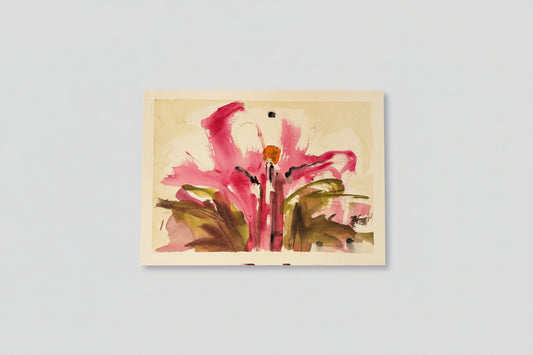 Blossom - Mixed media on paper - The Artful