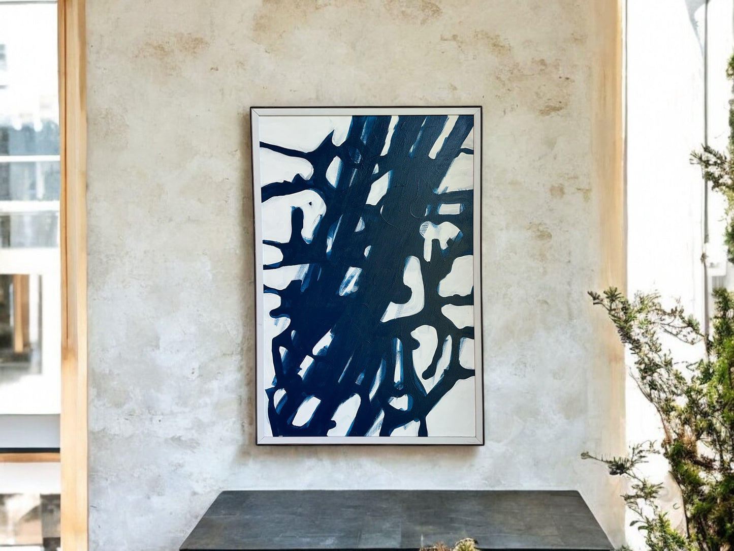 The pieces in blue - Wayne Cunningham -  #1192