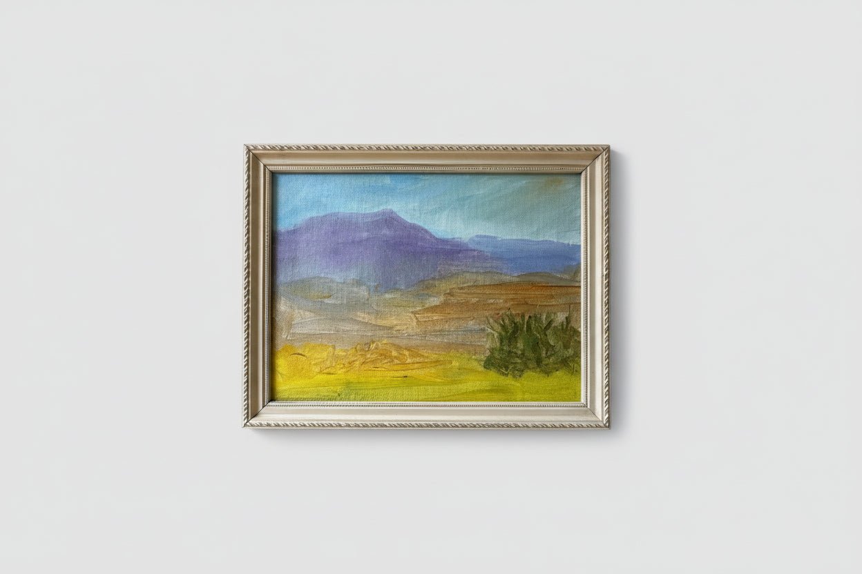 Rockies - Oil on panel - 1158 - The Artful