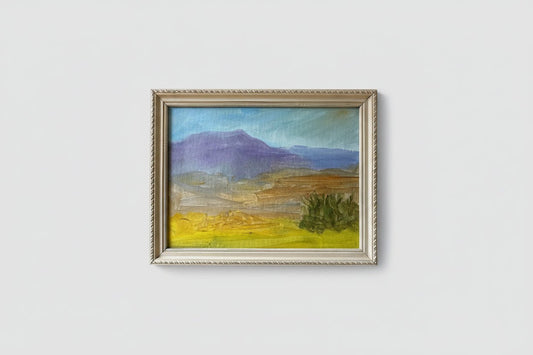 Rockies - Oil on panel - 1158 - The Artful