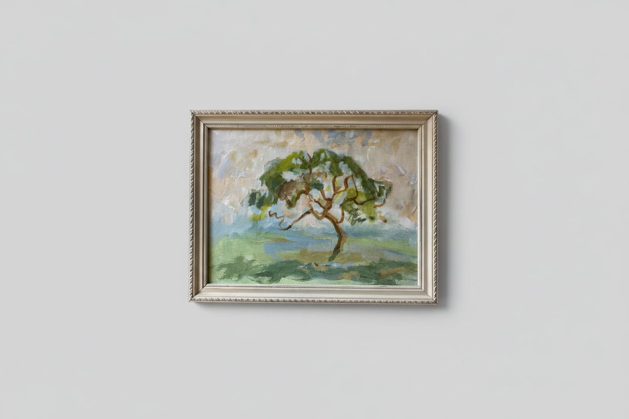 Joshua Tree - Oil on panel - 1159 - The Artful