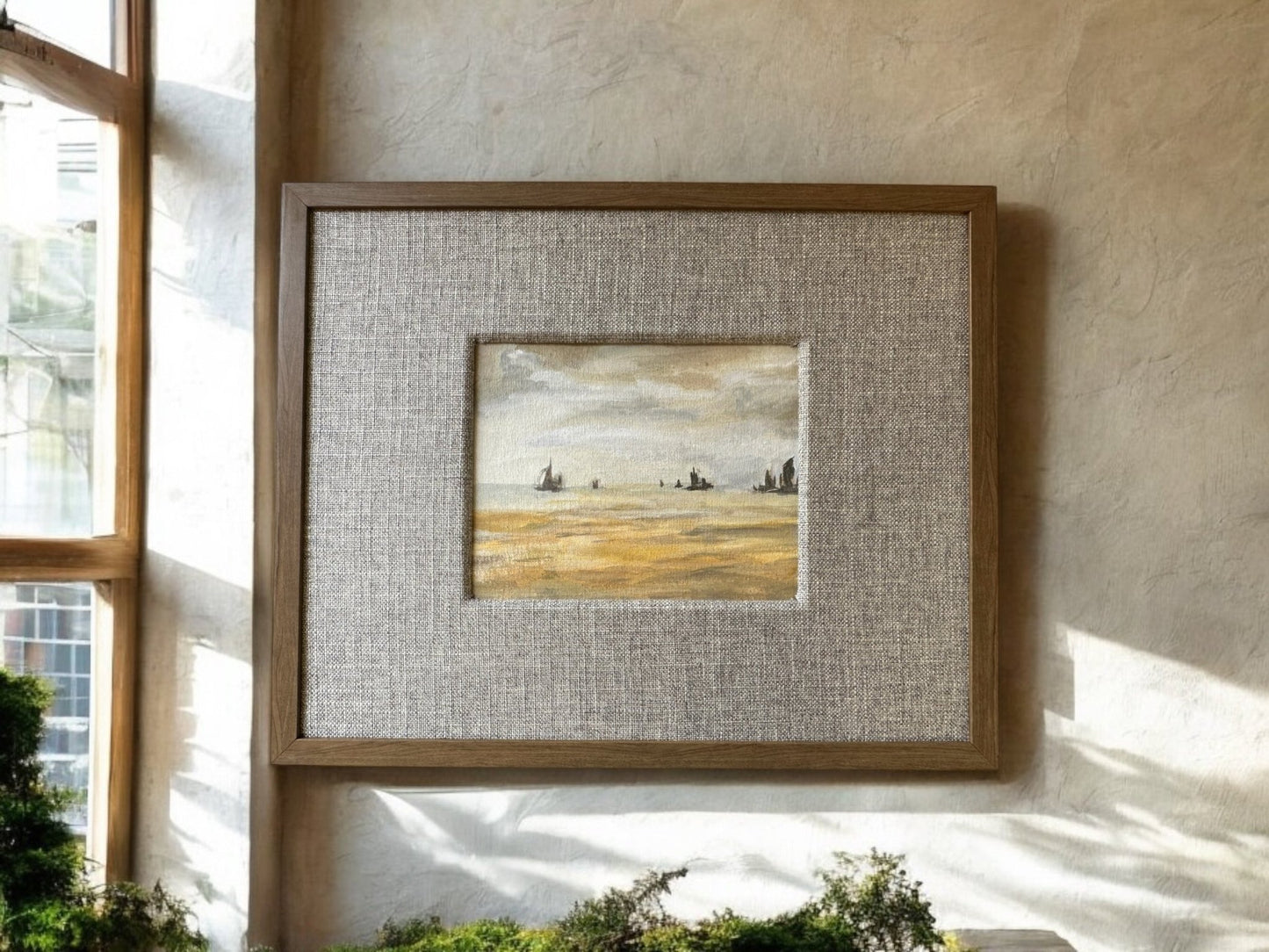 The Harbor - Oil Painting - 1167 - The Artful