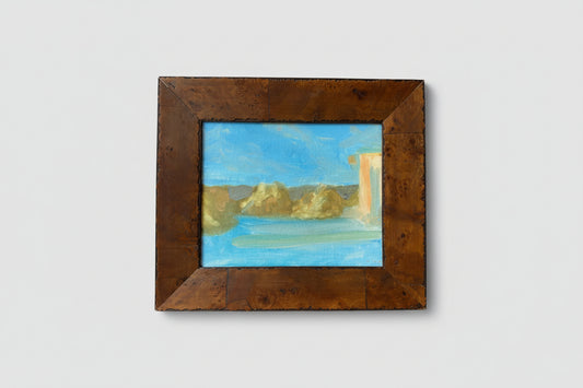 Banks in Burl - Oil on panel - 1140 - The Artful