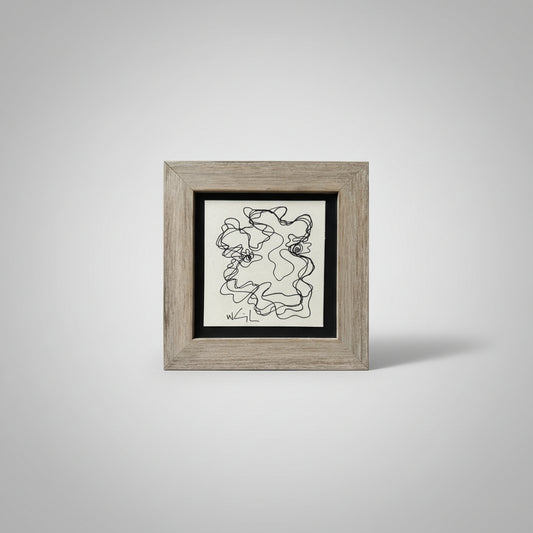 Scribble Faces - Wayne Cunningham - 1082 - The Artful