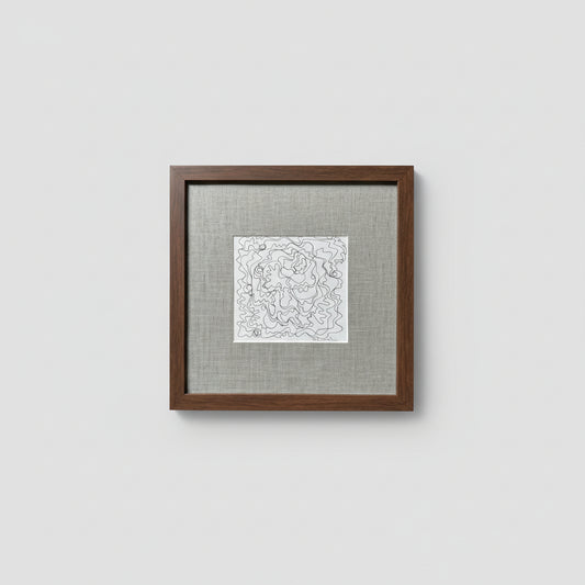 Scribble Faces - Wayne Cunningham - 1075 - The Artful