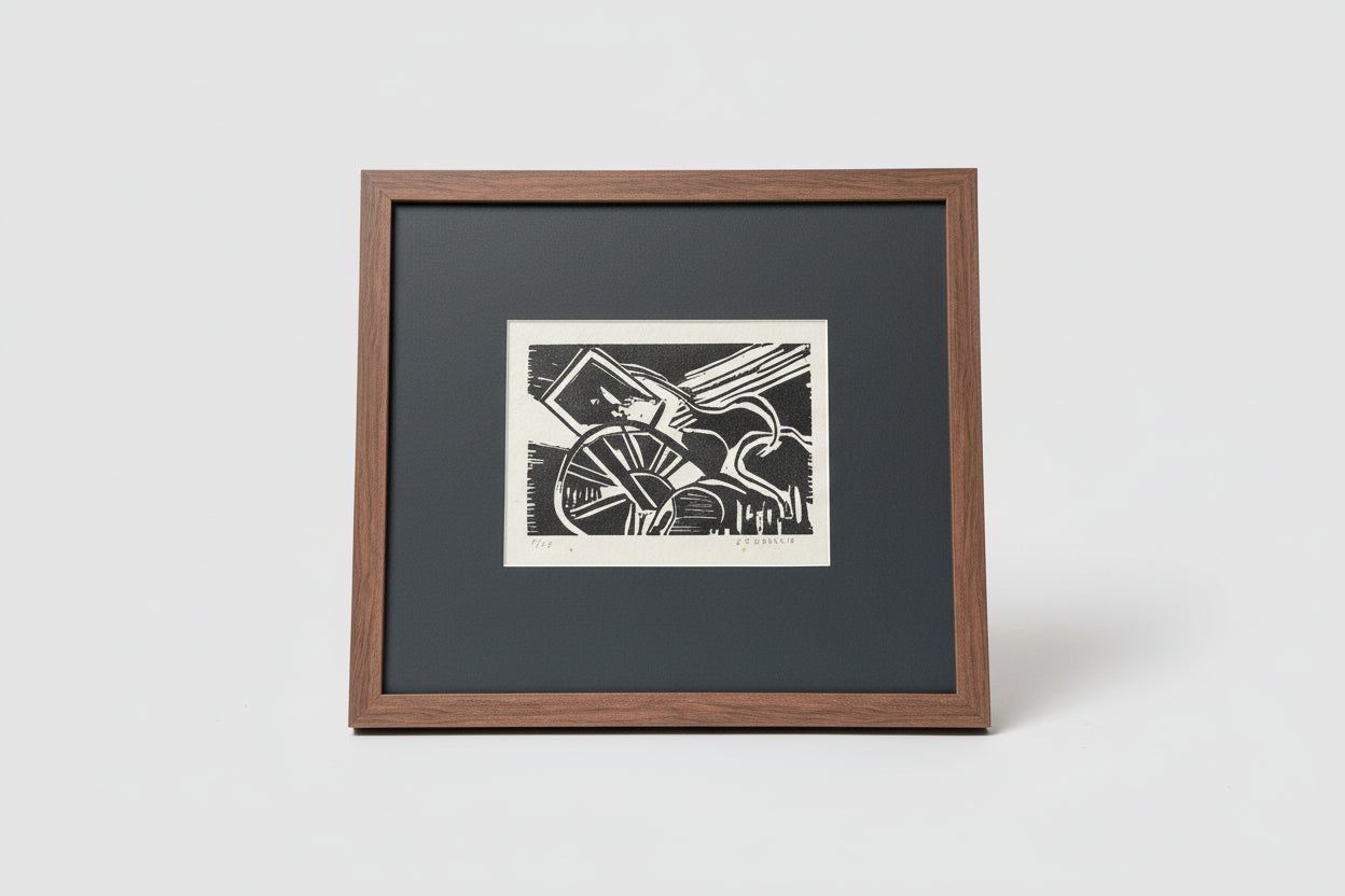 E.T. D’Orazio A.P. - Wood Cut - 1067 - The Artful