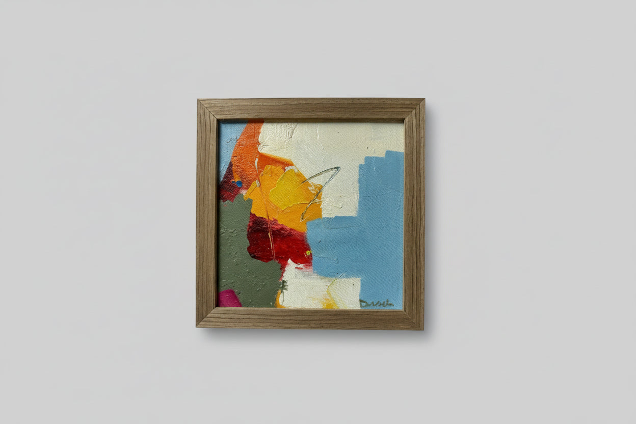 Collage of Color - Mixed Media - 1034 - The Artful