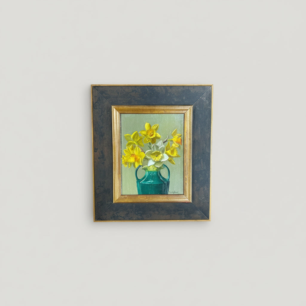 Lilly’s in vase - Oil on canvas - 1099 - The Artful