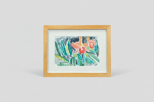Daffodil - Angela Reed - Mixed media on paper 1438 - The Artful