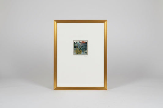 Angela Reed - Abstract Square - Mixed Media - The Artful