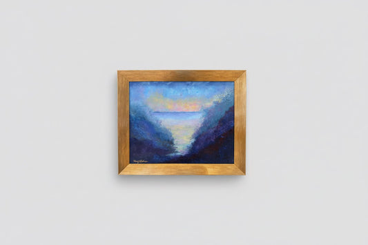 Henry Leshner - Hidden Cove - Oil on Panel - The Artful