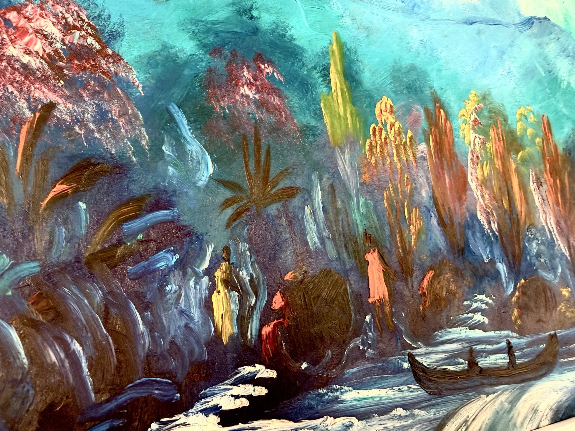 MCM - River of Colors - Oil on Canvas - The Artful