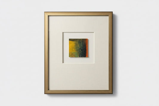 Crossing into Light - DVO - Acrylic on Tile 1109 - The Artful
