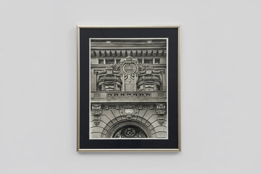 Dos Gallos Facade - Etching - 2/25 - The Artful