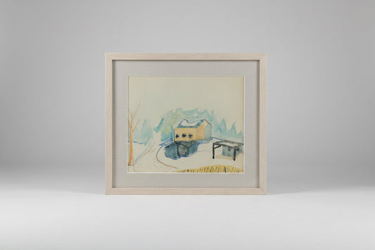 Artwork - Winter scape - Watercolor - The Artful