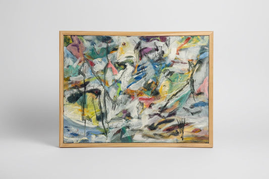 Unspoken Geometry by Carole Myers | Original Abstract Art - The Artful