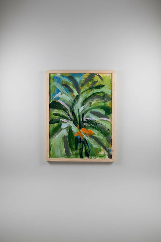 Tropical Burst - Angela Reed - Mixed media on canvas 2487 - The Artful