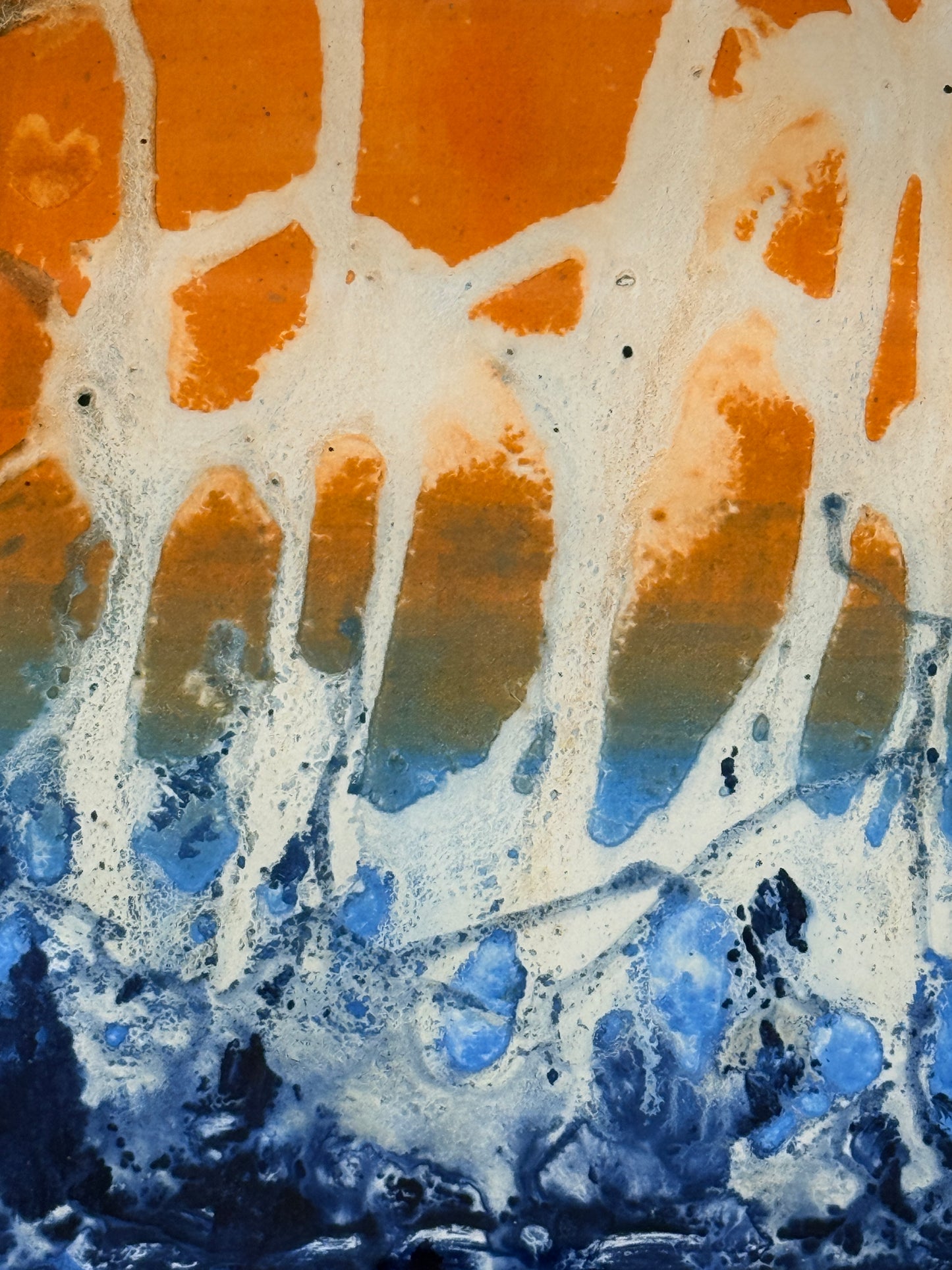 Aquatic Rhythms by Carole Myers | Original Abstract Art #2471