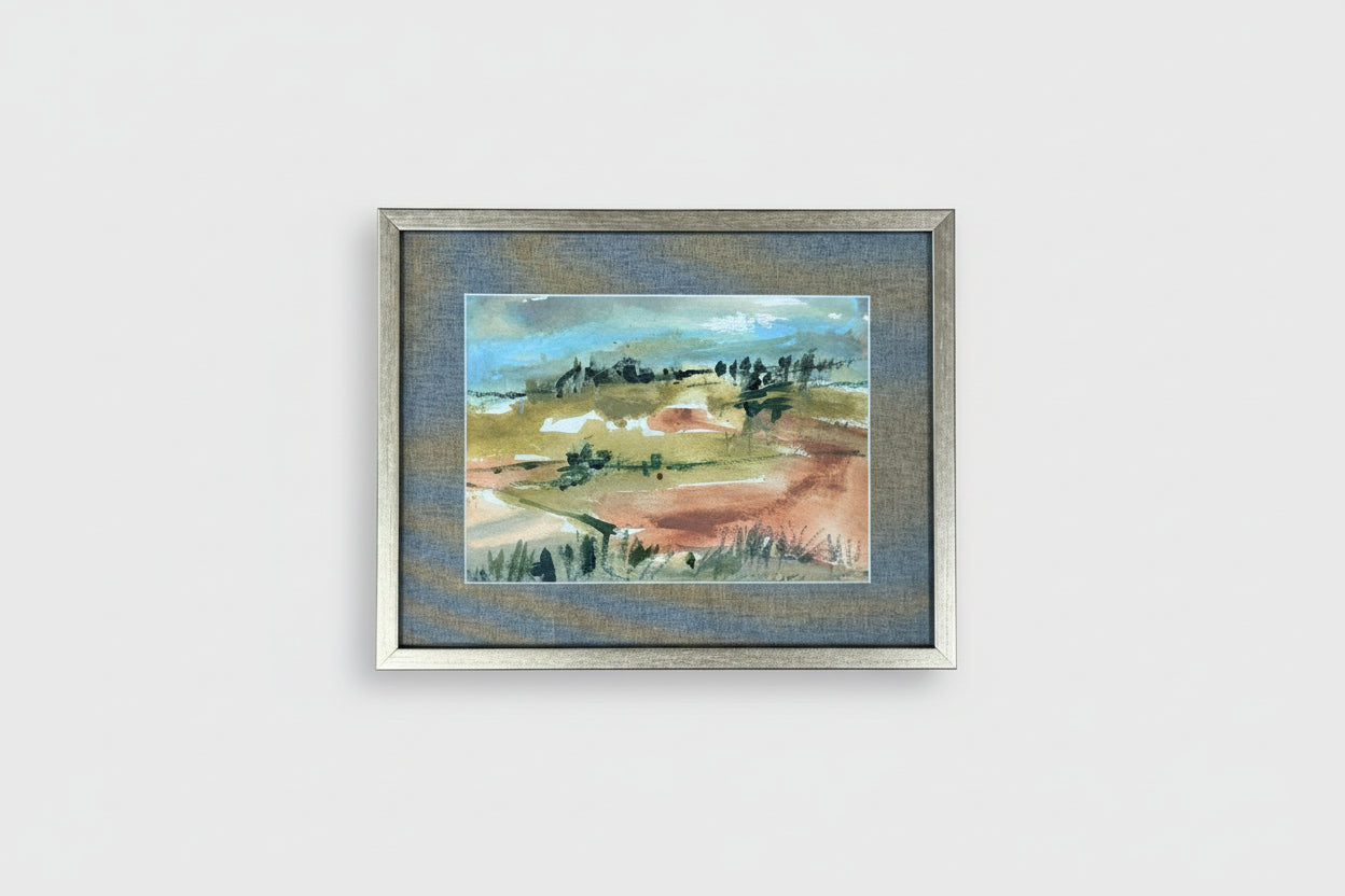 Pathway Home - Angela Reed - Mixed media on paper 1435 - The Artful